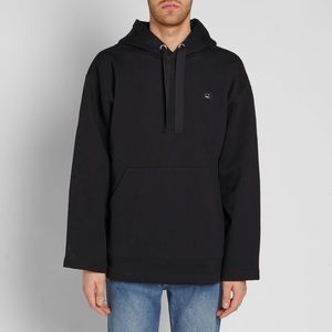Acne Studios Florida Face Oversized Popover Hoodie